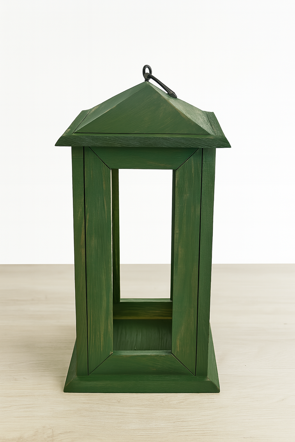 Rustic Wooden Lantern | Natural Wooden Candle Holder | Handmade Outdoor Decor