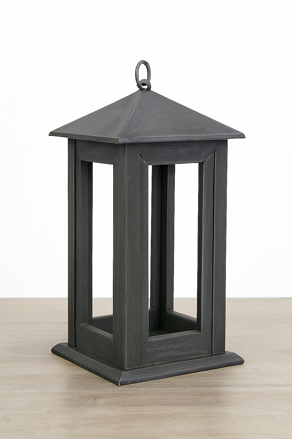 Rustic Wooden Lantern | Natural Wooden Candle Holder | Handmade Outdoor Decor
