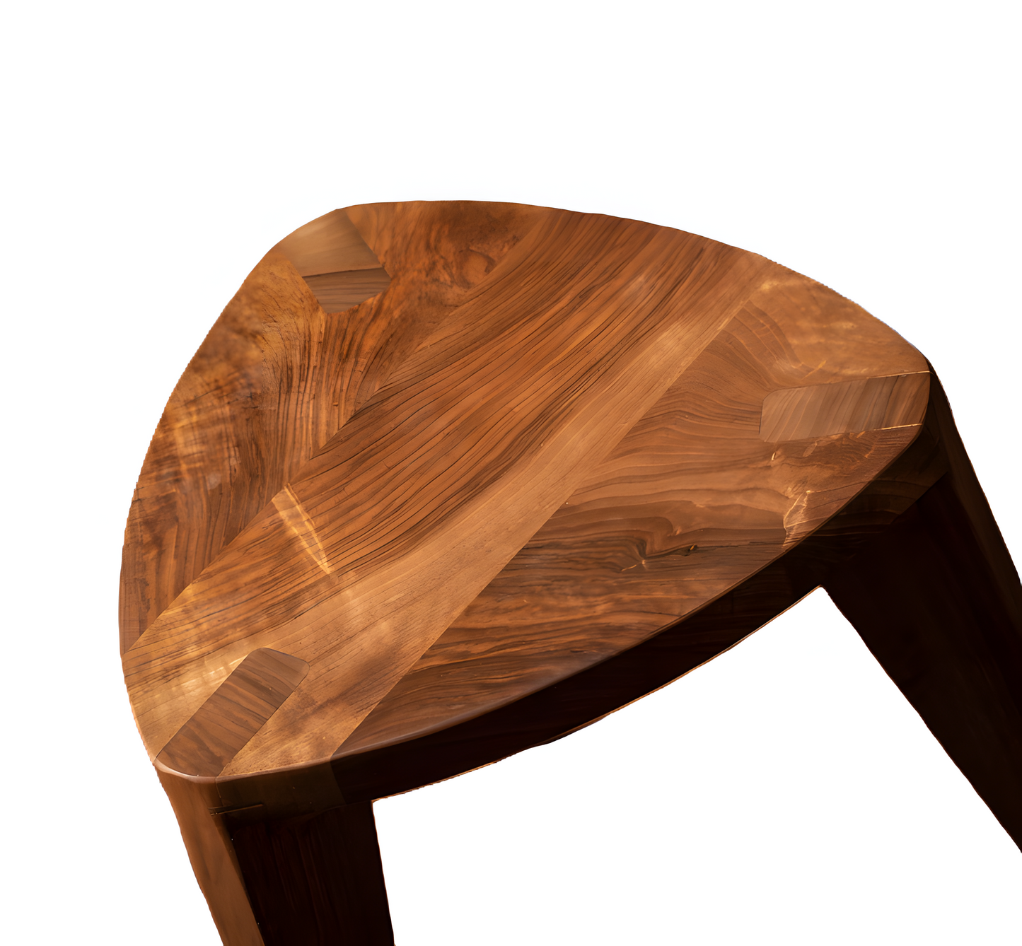 Rustic Wooden Stool – Handmade Small Bench, Solid Wood Farmhouse Tabouret, Minimalist Decor Seat