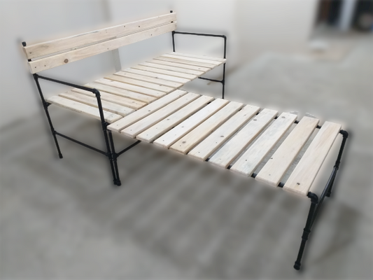 Decorative Solid Wood Corner Seating Group