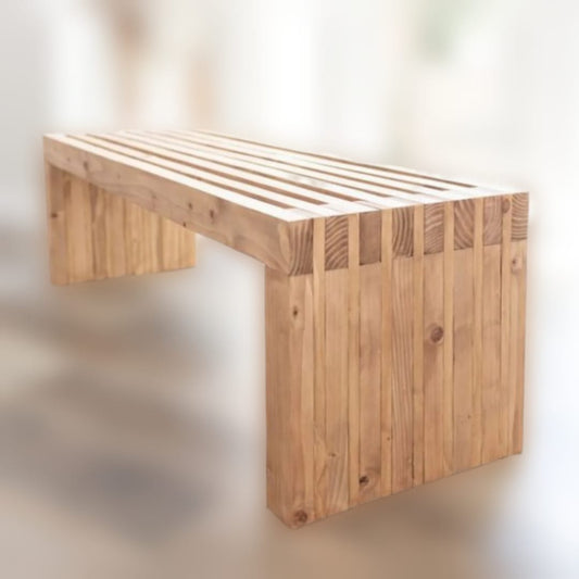 Wooden Bench Seat Kitchen / Hallway Chair